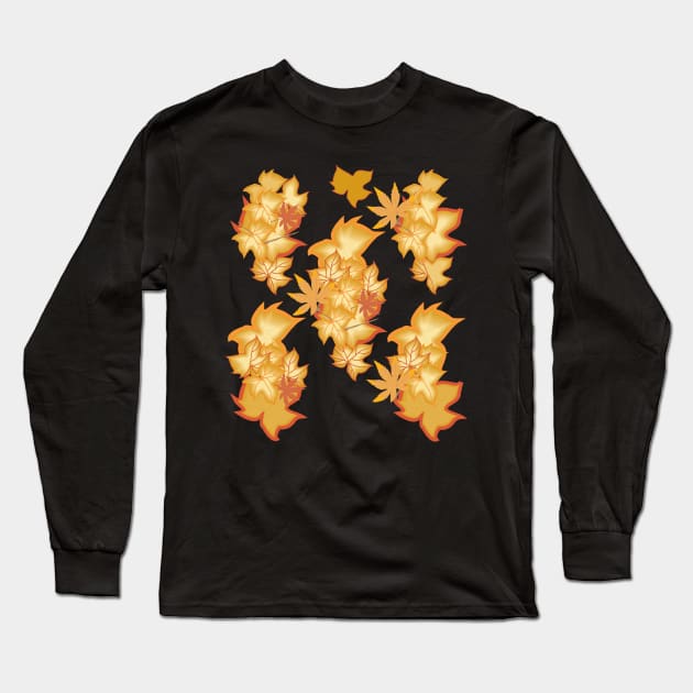 Autumn Fusion Long Sleeve T-Shirt by markatos